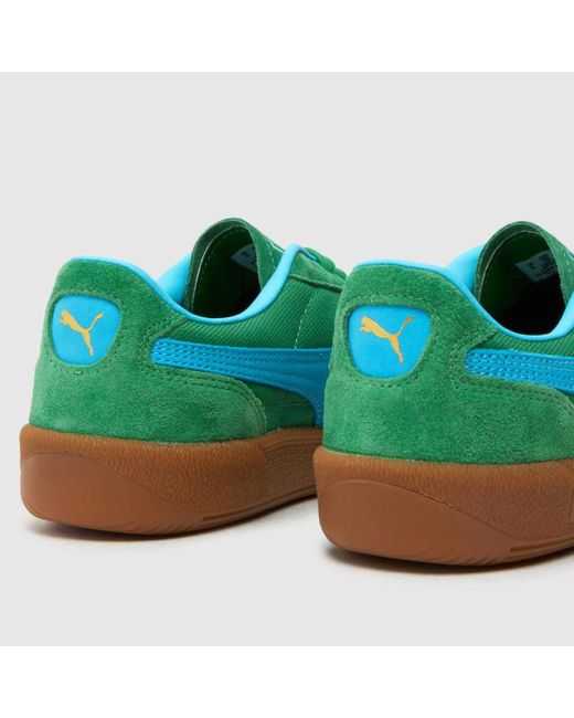 PUMA Green Palermo Trainers