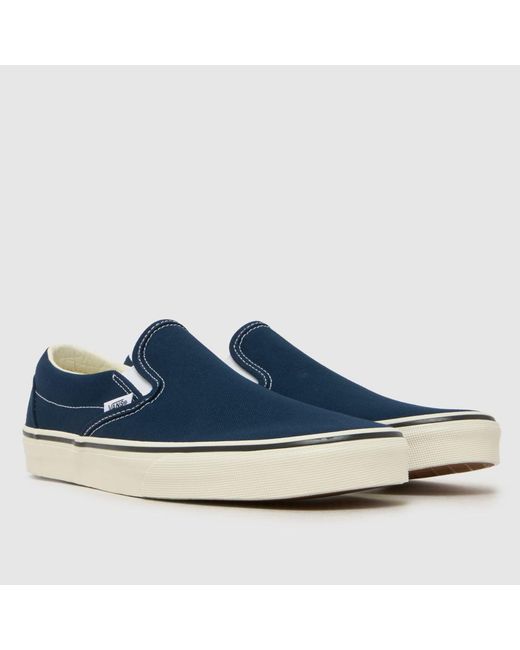 Vans Blue Classic Slip-On Trainers for men