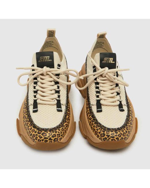 Steve Madden Natural Playmaker Trainers In