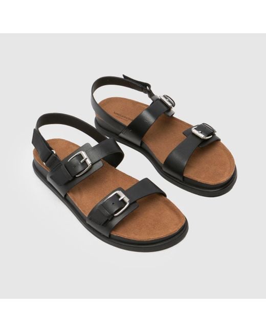 Vagabond Black Shoemakers Effie Strap Sandals
