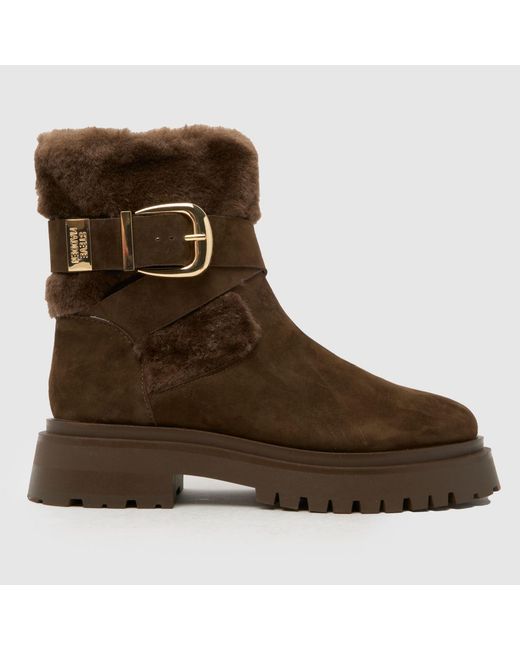 Steve Madden Brown Lodge Cozy Boots