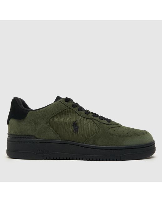 Polo Ralph Lauren Green Masters Court Trainers In for men