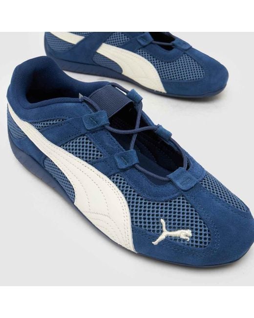PUMA Blue Speedcat Go Trainers