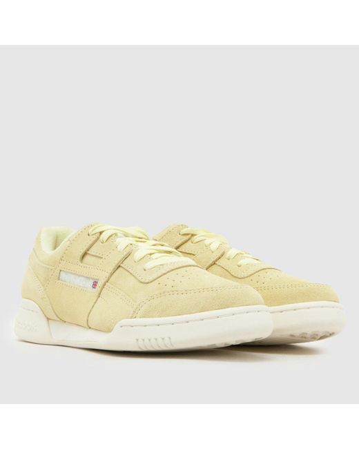 Reebok Yellow Workout Plus Trainers