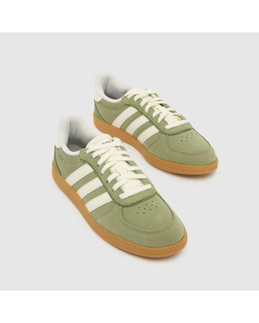 Adidas Green Breaknet Sleek Trainers