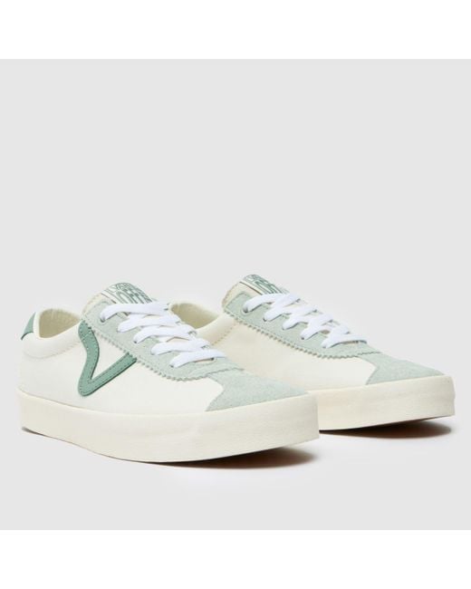 Vans White Sport Low Trainers In
