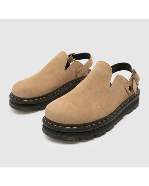 Dr. Martens Dr. Martens Zebzag Brown Mule Sandals for men
