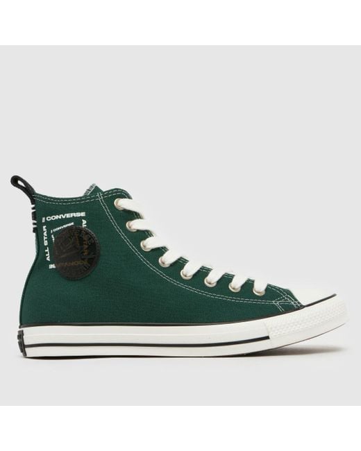Converse Green All Star Hi Trainers for men