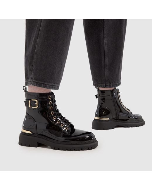 Strap boots shop womens