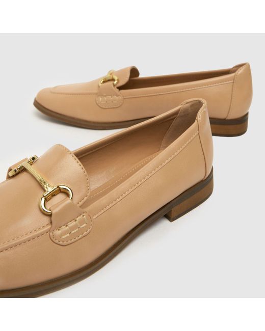 Schuh Natural Lucena Snaffle Loafer Flat Shoes In