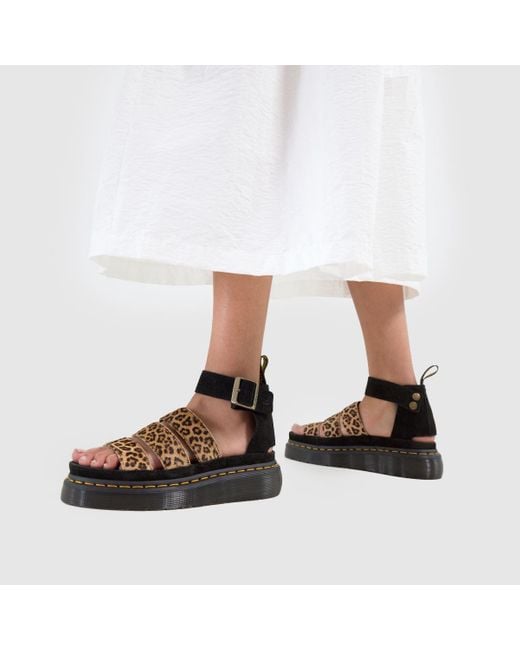 Dr. Martens Black Clarissa Sandals