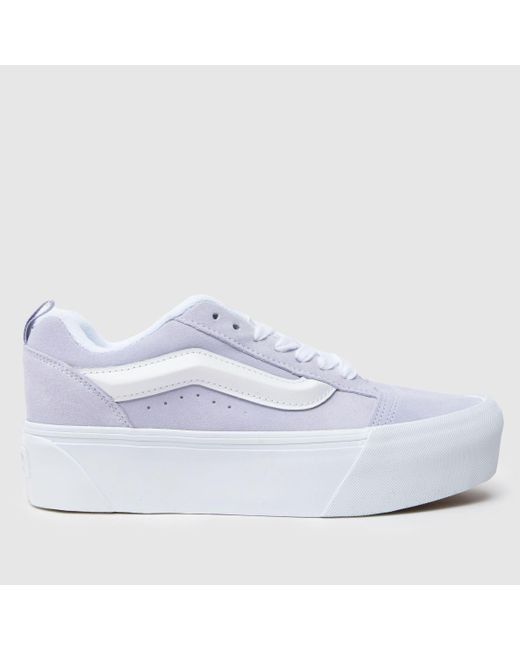 Vans White Knu Stack Trainers In