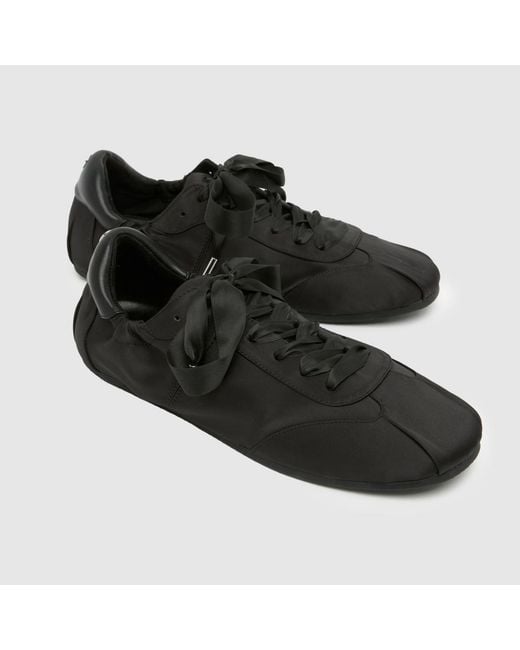 Steve Madden Black Artiste Ballet Trainers