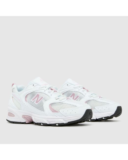 New Balance White 530 Trainers