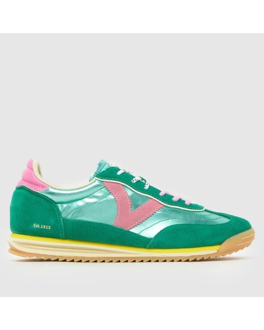 Victoria Green Saturno Trainers