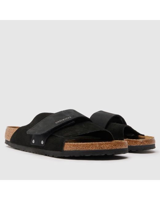 Birkenstock Black Kyoto Sandals for men