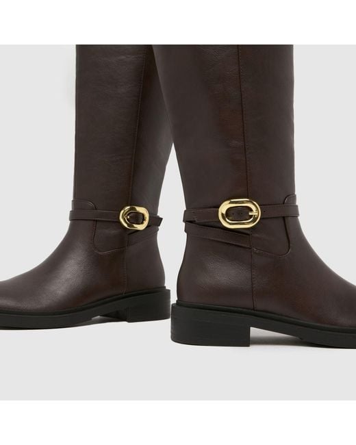 Schuh Brown Dory Riding Boots