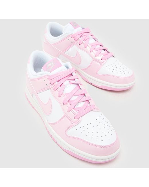 Nike Pink Dunk Low Trainers