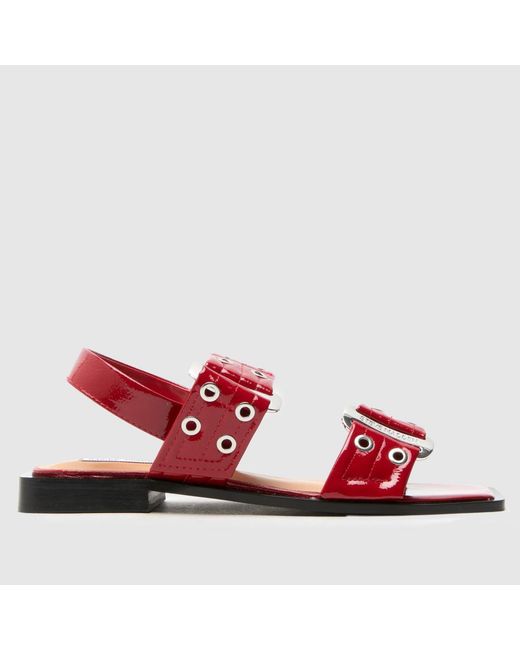 Steve Madden Red Saria-E Sandals