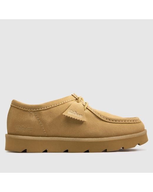 Clarks Natural Meare Walla Shoes for men