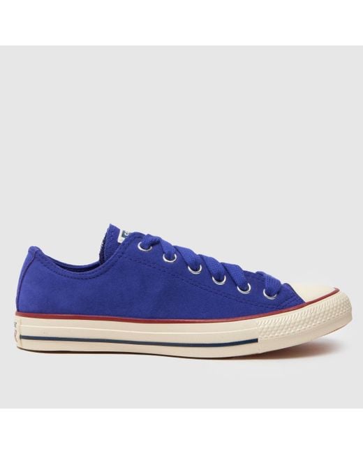 Converse Blue All Star Ox Trainers