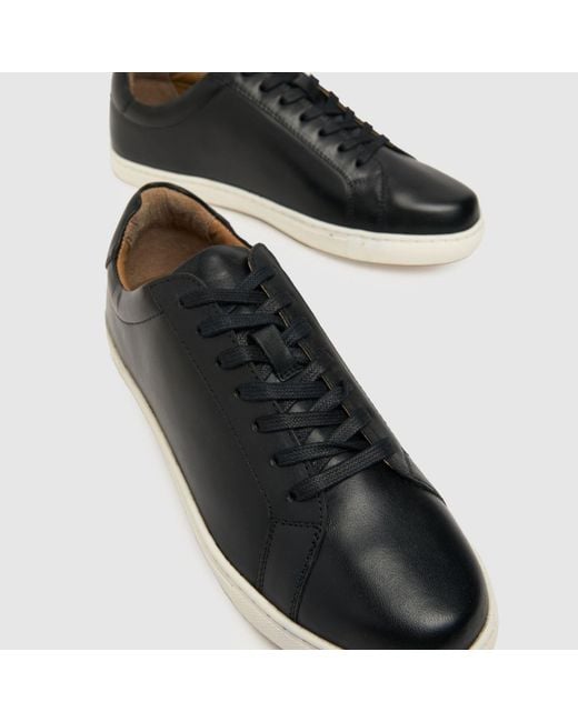 Schuh Black Wayne Casual Trainers for men