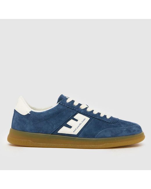 East Pacific Trade Blue Santos Trainers for men