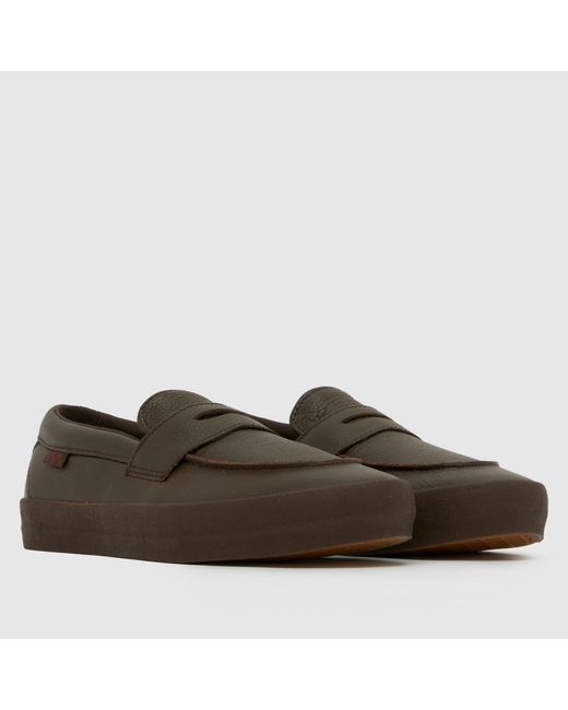 Vans Brown Skate Loafer Trainers