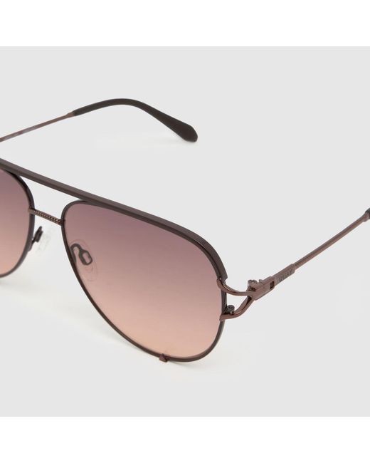 Quay Pink High Key Twist Sunglasses
