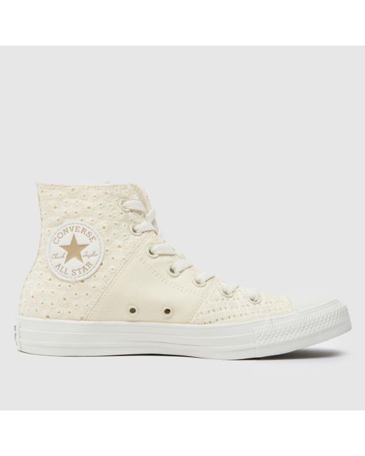 Converse Natural All Star Hi Tone On Tone Trainers