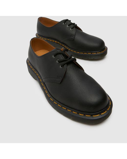 Dr. Martens Black 1461 Eye Flats