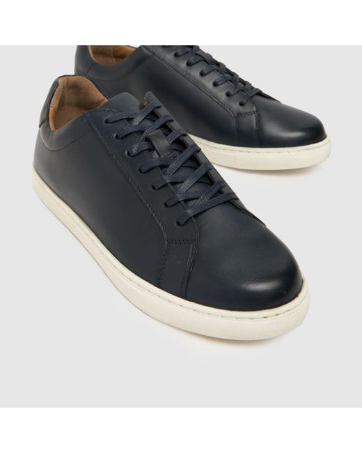 Schuh Blue Wayne Leather Trainers In for men