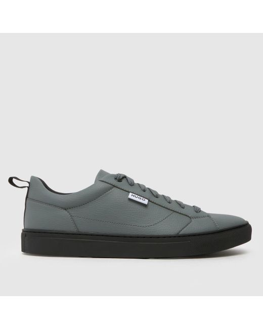 HUGO Gray Morrie Trainers for men