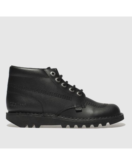 Kickers Black Kick Hi Mono Boots