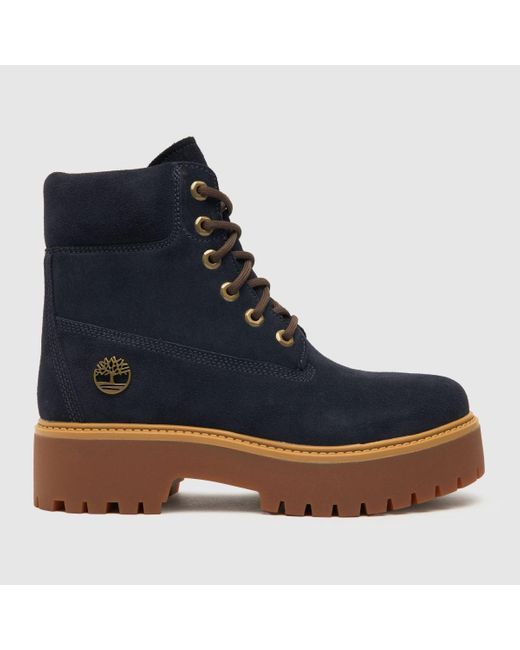 Timberland Blue Stone Street Lace Up Boots