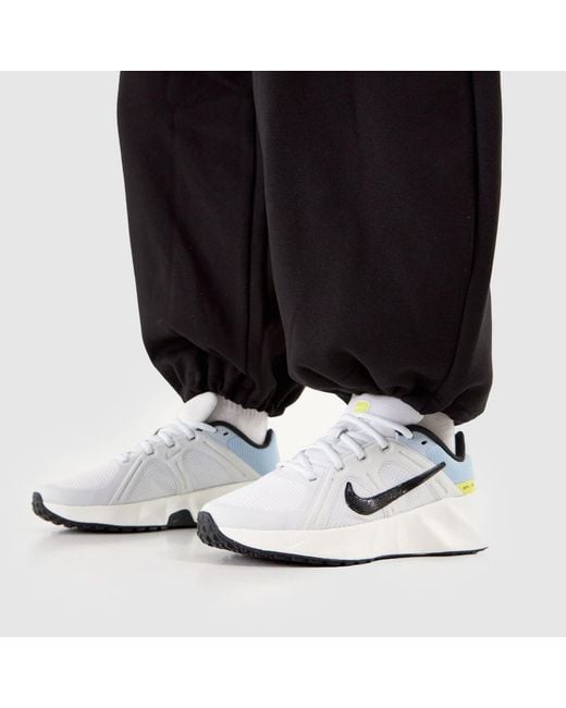 Nike White Metro Tek Trainers