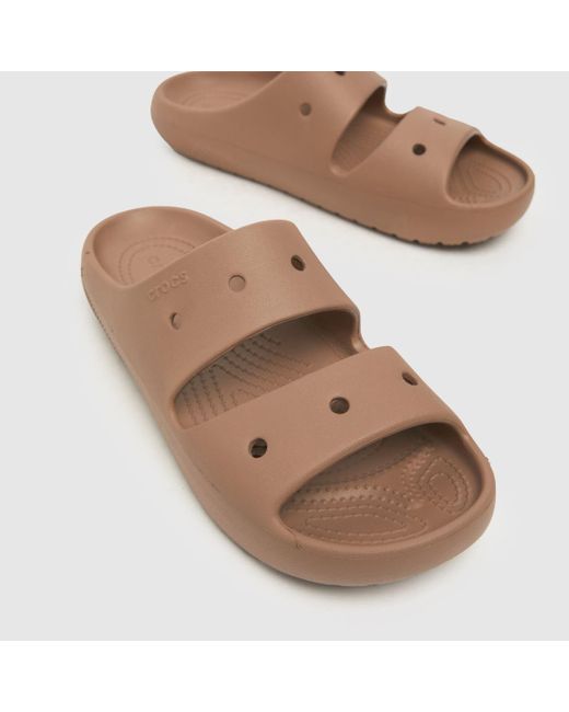 CROCSTM Brown Classic 2.0 Sandals In