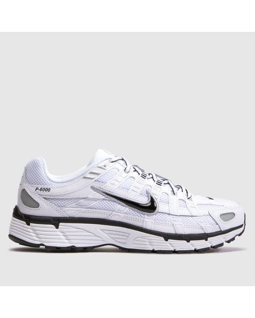 Nike White P-6000 Trainers for men