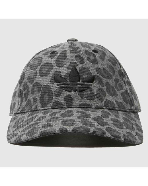Adidas Gray Leopard Baseball Cap