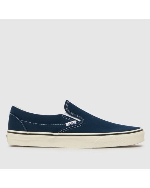 Vans Blue Classic Slip-On Trainers for men