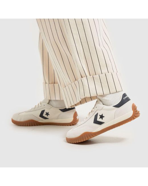 Converse White Run Star Trainers