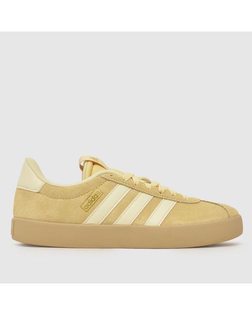 Adidas Yellow Vl Court 3.0 Trainers