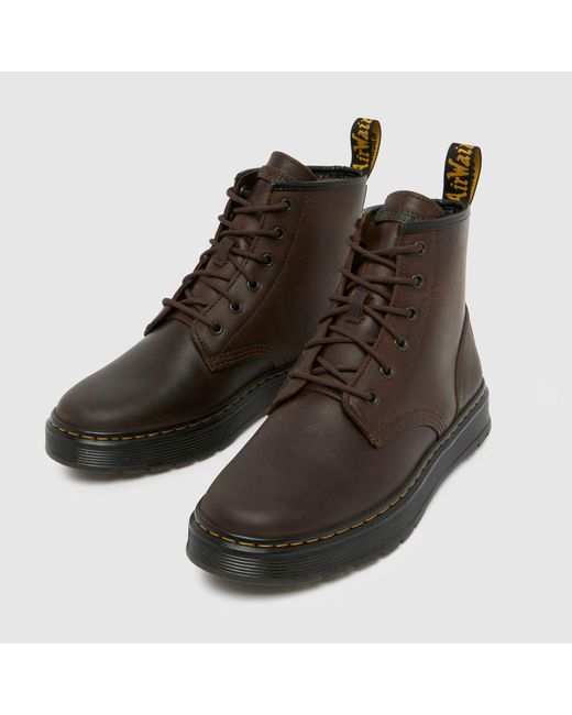 Dr. Martens Brown Brookline Chukka Boots for men