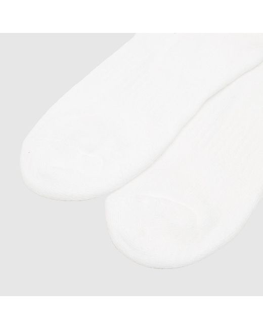 Nike White Crew Socks 3 Pack