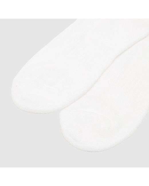 Nike White Crew Socks 3 Pack