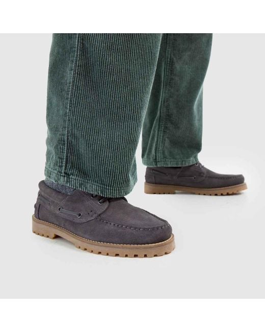 Schuh Brown Princeton Boat Shoes for men