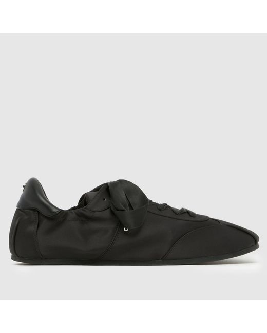 Steve Madden Black Artiste Ballet Trainers