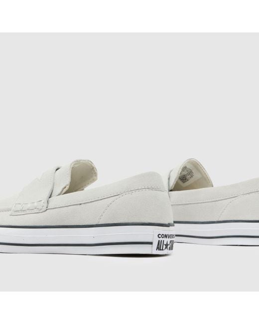 Converse White All Star Loafer Trainers for men