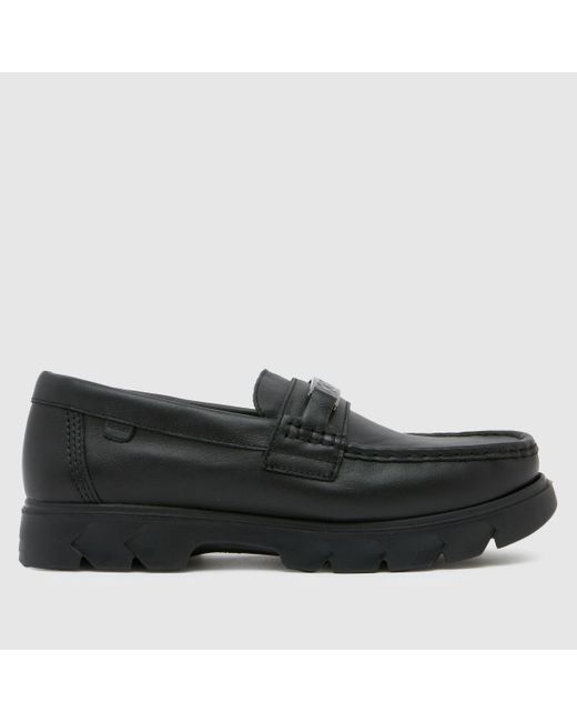 Kickers Black Lennon Loafer Shoes In for men