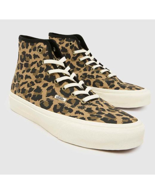 Vans Brown Authentic Hi 2.0 Trainers